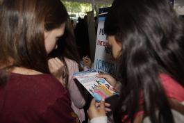 Feria del empleo CUCEA 2016, Explanada del Auditorio Central del CUCEA