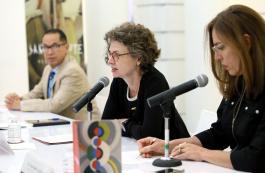 Rueda de prensa de la exposición Los Modernos