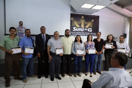 Ceremonia del 38 aniversario del SUTUdeG