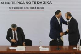 Inauguración de la segunda Jornada Nacional de lucha contra Zika, Dengue y Chikungunya a realizarse en instalaciones del Centro Universitario de Tonalá.