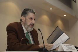 Conferencia “La despedida de Cervantes”, que imparte el doctor Fernando Carlos Vevia Romero, Maestro Emérito de la UdeG.
