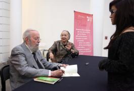 Presentación del primer número de la Colección de Poesía  “Dr. Hugo Gutiérrez Vega”, auspiciado por el programa Universitario "Letras para Volar"