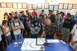  Preinauguración de la Semana de Cultura Física y Deportes,  seguido de la presentación del proyecto del libro: "La pasión de los Leones Negros de la UdeG" , en el marco de la Semana de Cultura Física y Deporte.