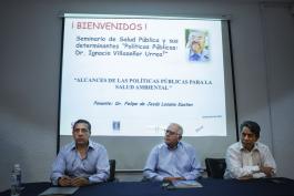 Conferencia "alcances de las políticas públicas para la salud ambiental"