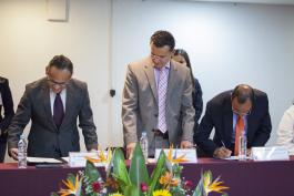 Inauguración del Encuentro Académico México – Guatemala Líquidos y Electrolitos