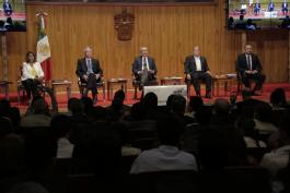 Presentación debate académico de los candidatos a la presidencia municipal de Guadalajara