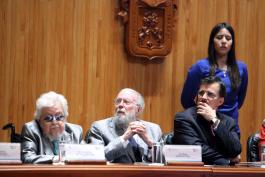 Presentación del primer número de la Colección de Poesía  “Dr. Hugo Gutiérrez Vega”, auspiciado por el programa Universitario "Letras para Volar"