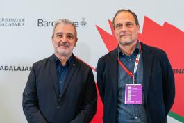 Jaume Collboni, Alcalde de Barcelona en la FIL Guadalajara 2025