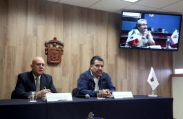 El pasado sábado el Volcán de Colima registro varias exhalaciones que generaron fumarolas de más de tres mil metros, lo que provocó la caída de ceniza en los municipios aledaños. En rueda de prensa el Mtro  Gustavo Adolfo Cuevas Curiel y el Dr. Carlos Suarez