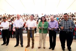 Inauguración del Teatro al Aire Libre de la Preparatoria de San Martín Hidalgo