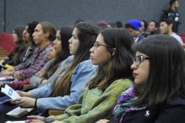 Asistentes en el Panel ''Género, jóvenes y diversidad'' Contingente 3.0