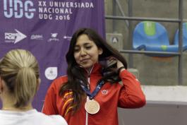 Ganadoras de Medalla de Bronce en Taekwando en la Universiada 2016