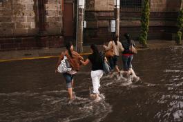 Inicio del temporal de lluvias, ciclones y huracanes.