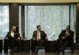 El Rector General de la UdeG participó en el panel "Misión de la universidad en la empresa y la sociedad del siglo XXI".