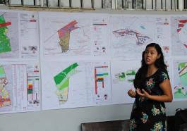 Alumnos presentan propuestas de planeación urbana para el municipio.