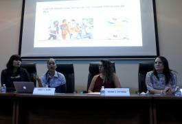 Mesa redonda “Mujer, violencia y deporte”.