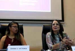 Mesa redonda “Mujer, violencia y deporte”.