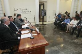 Rueda de prensa para dar a conocer convocatoria del Premio Jalisco de Periodismo 2015
