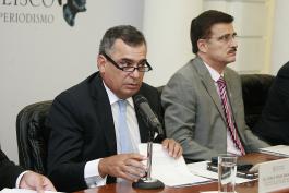Rueda de prensa para dar a conocer convocatoria del Premio Jalisco de Periodismo 2015