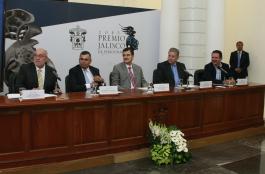 Rueda de prensa para dar a conocer convocatoria del Premio Jalisco de Periodismo 2015