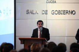 Inauguración de la Trigésima Semana del Economista con la conferencia  “Factores del estancamiento económico en México”.  