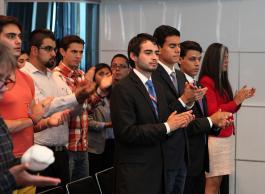 Inauguración de la Trigésima Semana del Economista con la conferencia  “Factores del estancamiento económico en México”.  