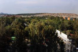 Las áreas verdes del campus son consideradas por alumnos y maestros como un oasis verde.