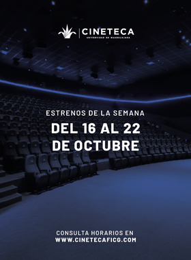 Cartel de la Cartelera de la Cineteca FICG