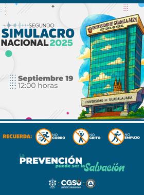 Segundo simulacro nacional 2025