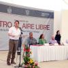 Inauguración del Teatro al Aire Libre de la Preparatoria de San Martín Hidalgo