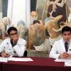 Trabajan bajo protesta los médicos residentes y médicos internos de perorado, por el incumplimiento de la entrega de uniformes desde el 2014 por parte de la Secretaría de Salud.