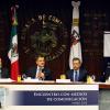 Reunión con los representantes de medios de comunicación. Preside el Rector General de la UdeG, maestro Itzcóatl Tonatiuh Bravo Padilla.