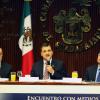 Reunión con los representantes de medios de comunicación. Preside el Rector General de la UdeG, maestro Itzcóatl Tonatiuh Bravo Padilla.