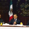 Reunión con los representantes de medios de comunicación. Preside el Rector General de la UdeG, maestro Itzcóatl Tonatiuh Bravo Padilla.