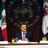 Reunión con los representantes de medios de comunicación. Preside el Rector General de la UdeG, maestro Itzcóatl Tonatiuh Bravo Padilla.