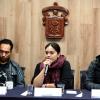 Rueda de prensa para dar a conocer la proyección del Documental "La hora de la siesta" que trata sobre el incendio en la guardería ABC
