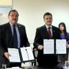 Firma de contrato de   donación equipos de cómputo  Club de Rotario Álamo Guadalajara, AC.  