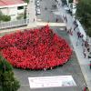 "La gota humana" Día mundial del donante de sangre 2015.