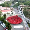 "La gota humana" Día mundial del donante de sangre 2015.