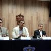 Rueda de prensa del primer simposio de vivienda  digna, sustentable y resilente