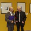 Rueda de prensa para anunciar las exposiciones: David Hockney. Words & Pictures y Slipping Glimpsers. George Blacklock & Gary Oldman, que serán inauguradas el viernes 27 de noviembre.