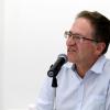 Rueda de prensa para dar conocer los detalles de la exposición Palimpsestos tropicales, de François Dolmetsch