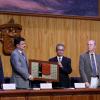Entrega de dictámenes por Acreditación Internacional del Centro Universitario de Ciencias Económico Administrativas