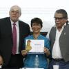 Conferencia “Periodismo en un sistema democrático” impartida por la doctora Guadalupe Hortencia Mar Vázquez, académica de la Universidad Veracruzana (UV) y presidenta del jurado del Premio Nacional de Periodismo.