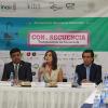 Rueda de prensa del cuarto Concurso Nacional de Cinecortos “Con…Secuencia, Transparencia en Movimiento” que organiza el Instituto de Transparencia e Información Pública de Jalisco (ITEI).