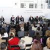 Colocación de la Primera Pieza del Museo del Ciencias Ambientales. Organiza el Fideicomiso del Centro Cultural Universitario de la Universidad de Guadalajara. Presiden el maestro Itzcóatl Tonatiuh Bravo Padilla, Rector General de UdeG; licenciado Raúl Padilla López, Presidente del Comité Técnico del Fideicomiso del Centro Cultural Universitario de la UdeG; maestro  Jorge Aristóteles Sandoval Díaz,  Gobernador Constitucional del estado de Jalisco; licenciado  Pablo Lemus Navarro, Presidente Municipal del H. 