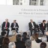Colocación de la Primera Pieza del Museo del Ciencias Ambientales. Organiza el Fideicomiso del Centro Cultural Universitario de la Universidad de Guadalajara. Presiden el maestro Itzcóatl Tonatiuh Bravo Padilla, Rector General de UdeG; licenciado Raúl Padilla López, Presidente del Comité Técnico del Fideicomiso del Centro Cultural Universitario de la UdeG; maestro  Jorge Aristóteles Sandoval Díaz,  Gobernador Constitucional del estado de Jalisco; licenciado  Pablo Lemus Navarro, Presidente Municipal del H. 