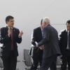 Colocación de la Primera Pieza del Museo del Ciencias Ambientales. Organiza el Fideicomiso del Centro Cultural Universitario de la Universidad de Guadalajara. Presiden el maestro Itzcóatl Tonatiuh Bravo Padilla, Rector General de UdeG; licenciado Raúl Padilla López, Presidente del Comité Técnico del Fideicomiso del Centro Cultural Universitario de la UdeG; maestro  Jorge Aristóteles Sandoval Díaz,  Gobernador Constitucional del estado de Jalisco; licenciado  Pablo Lemus Navarro, Presidente Municipal del H. 