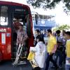 Protesta FEU alza a la tarifa de la ruta empresa