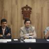 Rueda de prensa que ofrece el Centro Universitario de los Valles para da a conocer los detalles del Festival Internacional de las Artes 2015 en Etzatlán